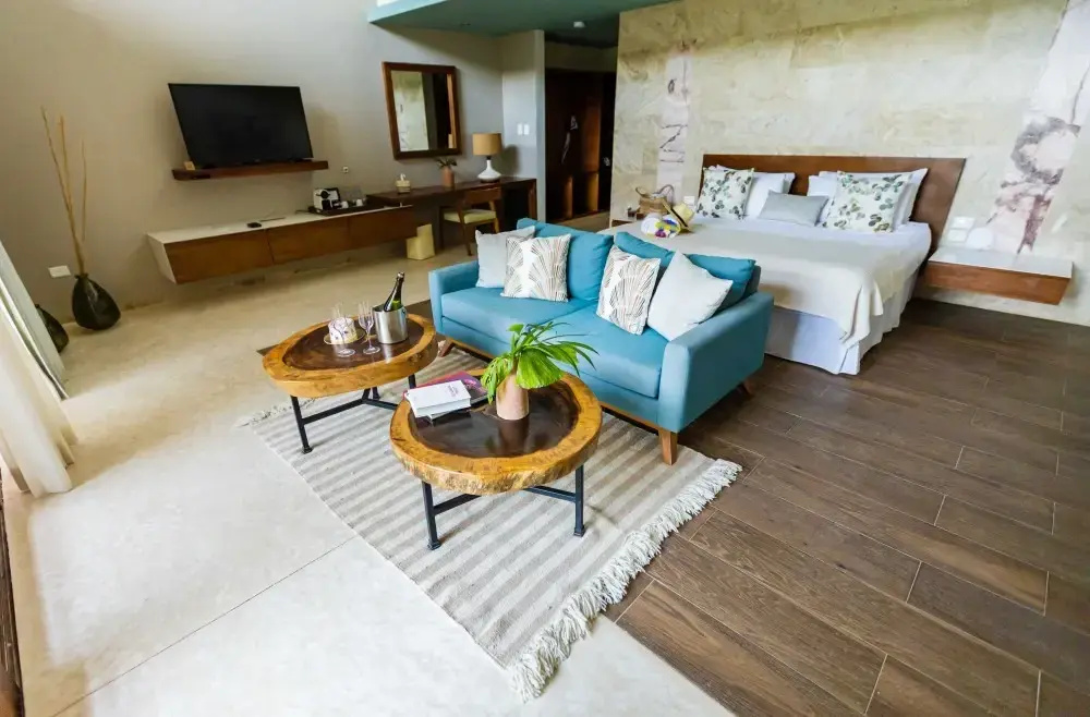 Double Junior Suite Ocean Front (full double bed)