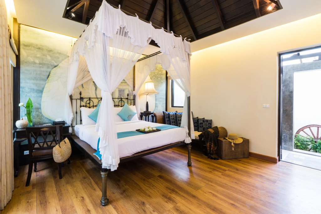 Двухместная Dara Villa двуспальная кровать в Dara Samui Beach Resort - Adults Only