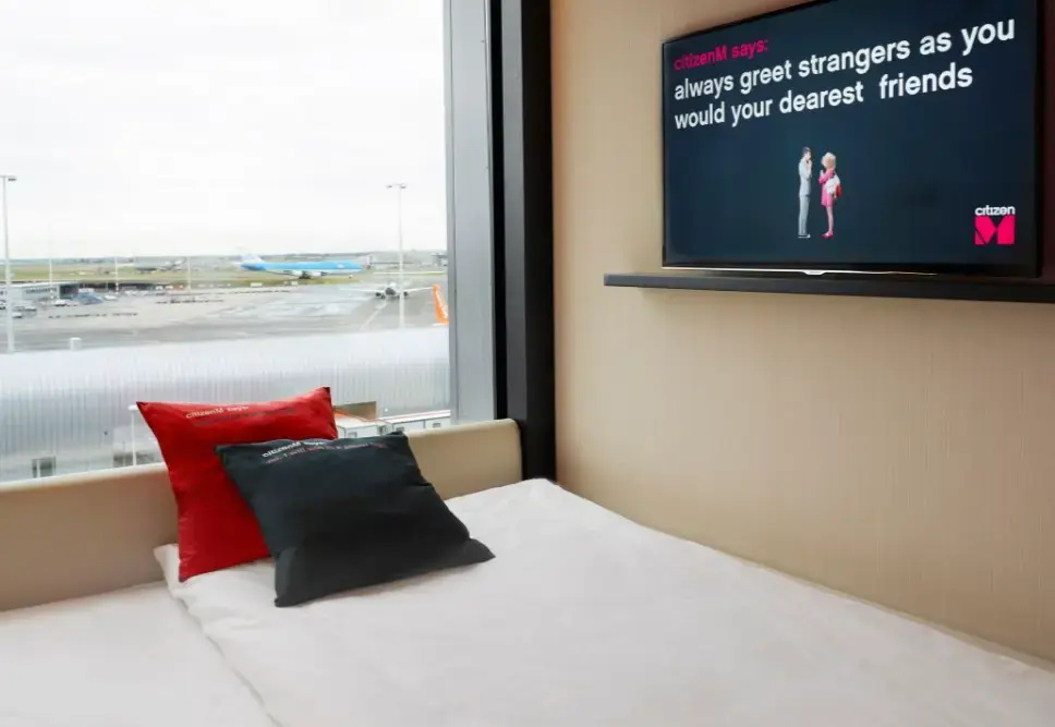 CitizenM Schiphol Airport - Chambres