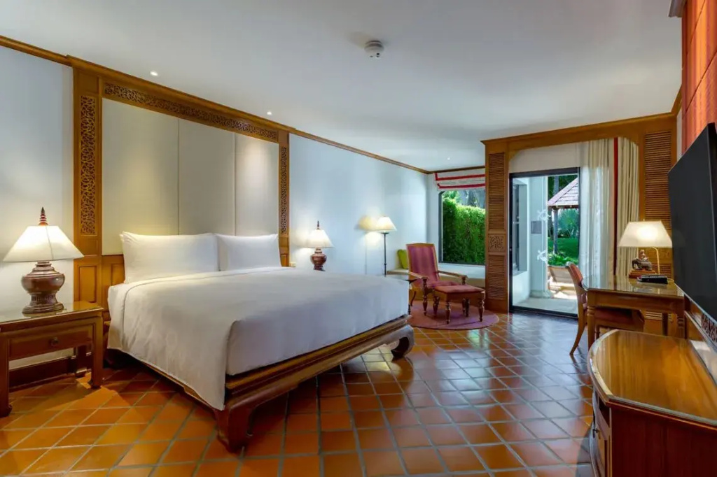 Poolside Access Terrace Double room (full double bed)