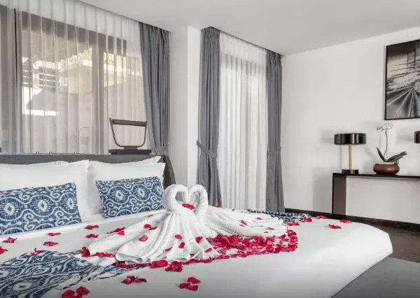 1 Bedroom Double Villa with ocean view (full double bed)