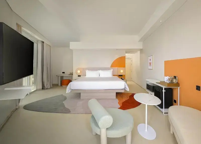 Deluxe Double room with ocean view (full double bed)