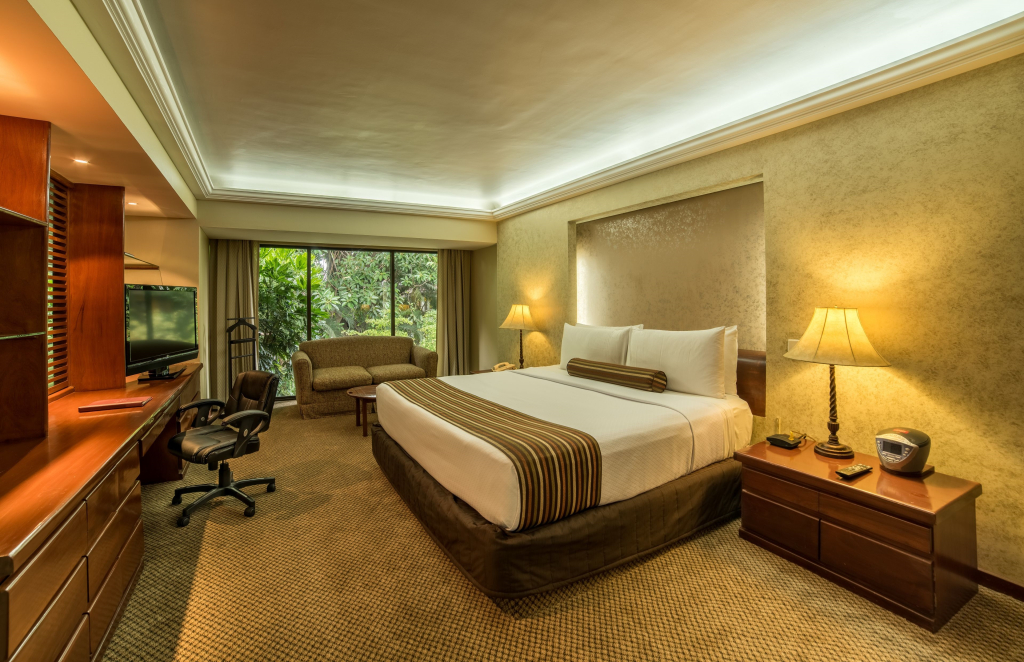 Presidential Double Suite full double bed