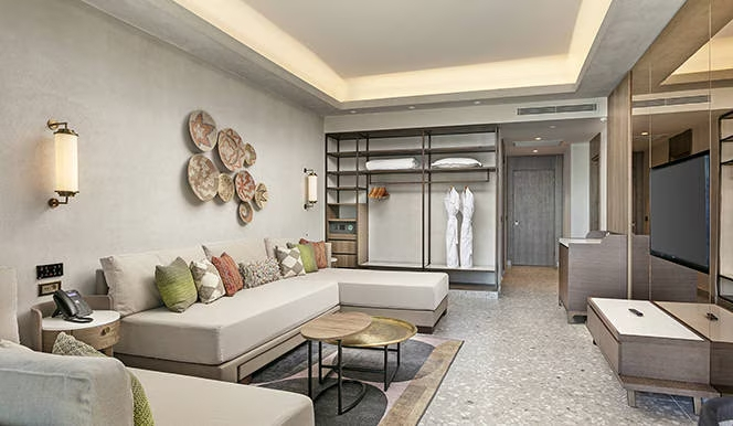 Двухместный номер семейный Grand двуспальная кровать в Курорт Cullinan Belek