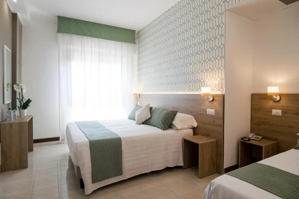 Hotel Pacific Roma - Chambres