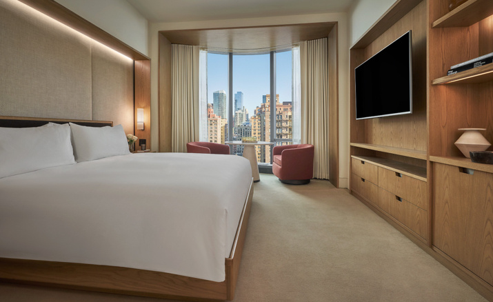 Skyline view room