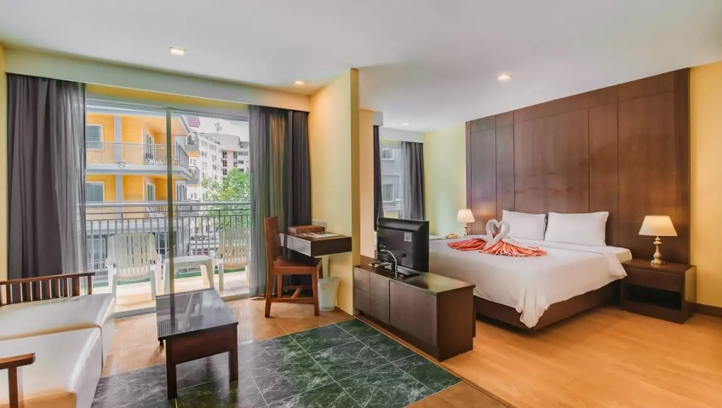 Elite Suites Patong Hotel - Chambres