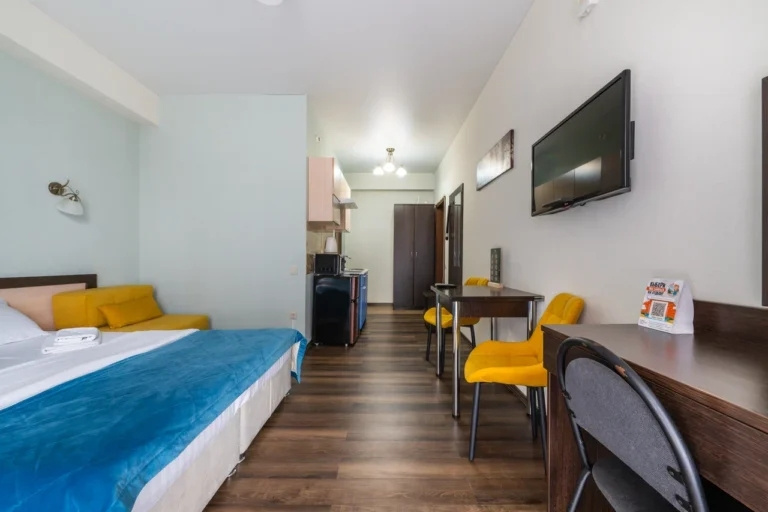 Superior Double Studio with mountain view (full double bed)