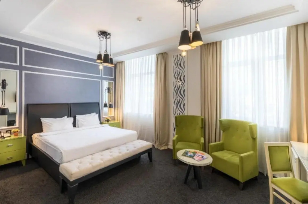 Двухместный номер Connection двуспальная кровать в Dondar hotel