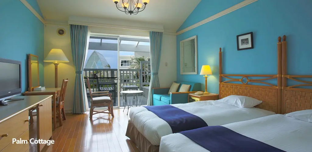 Okuma Private Beach & Resort Room Type - Palm Cottage