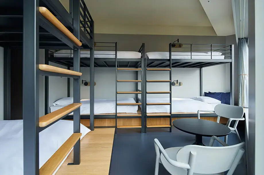 Bunk Bed No. 6 Sextuple room