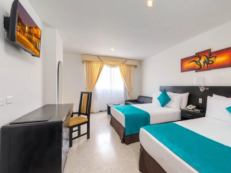 Hotel Cartagena Plaza - Chambres