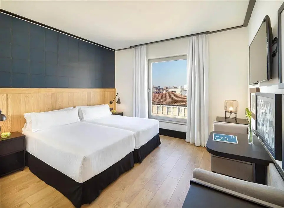 Classic Double room with city view (twin beds)