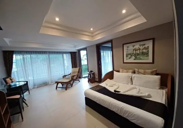 Executive Double Suite with sea view (full double bed)