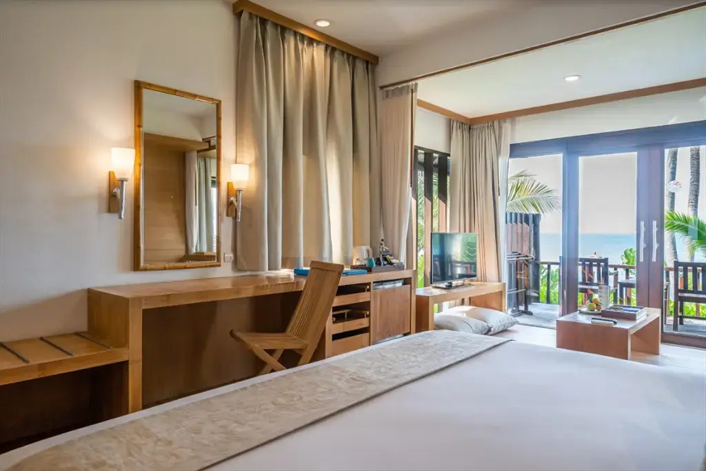 Коттедж Beach Front в Курортный отель Ao Prao Resort