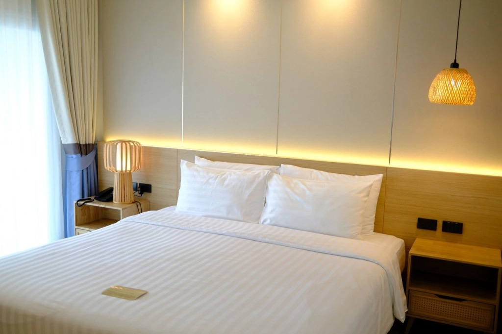 Двухместный номер Deluxe двуспальная кровать в Jomtien Thani Hotel