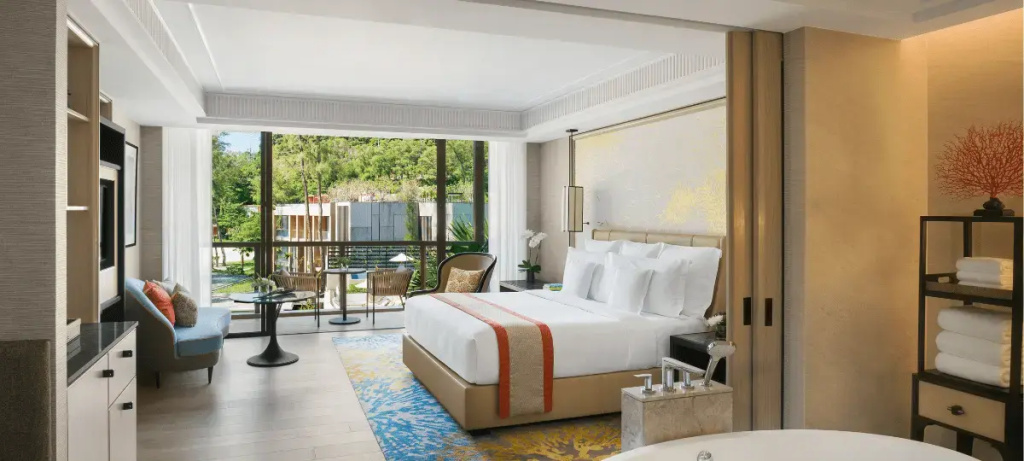 Premium Club Lounge Access Double room with pool view (full double bed)