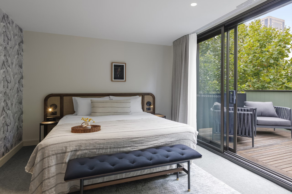 The William Double room with balcony (full double bed)
