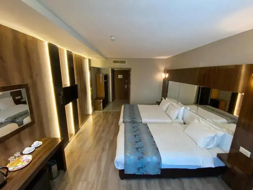 Double room with city view (twin beds)