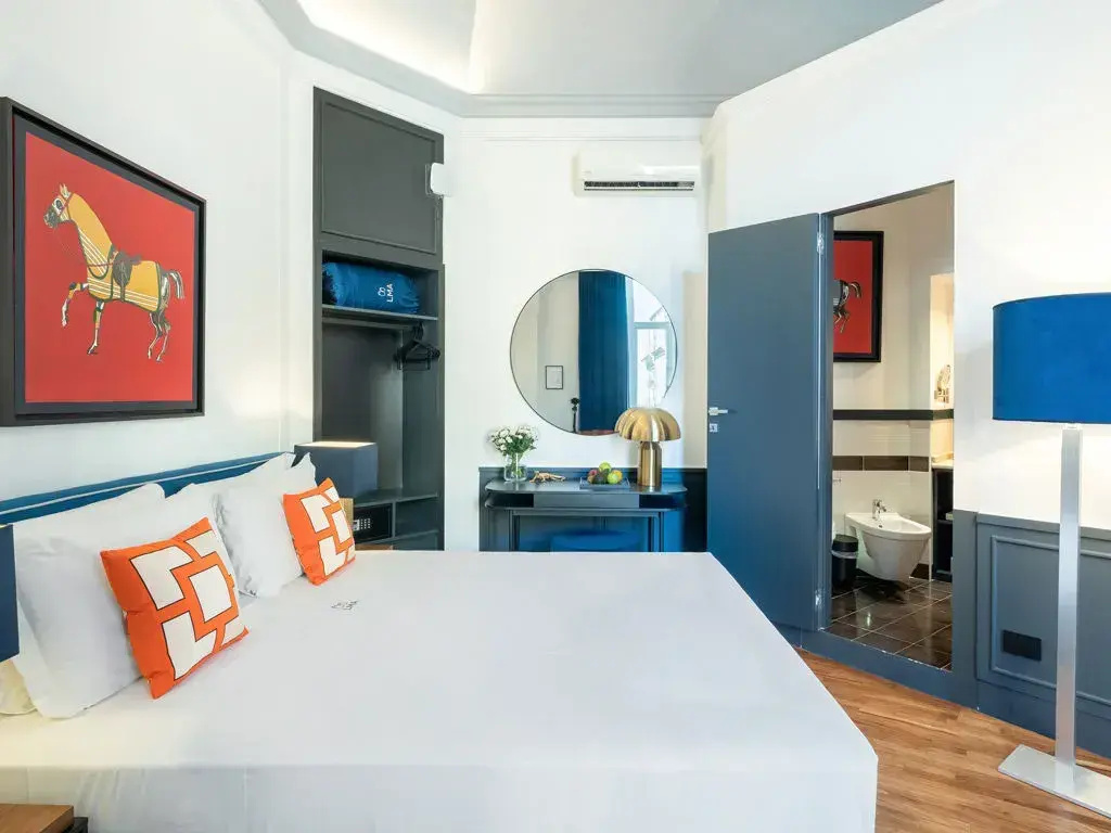 Superior Double room with balcony and with sea view (full double bed)