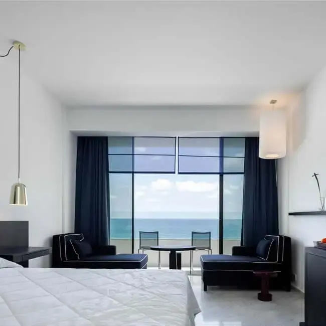 Veranda Double room with sea view (full double bed)