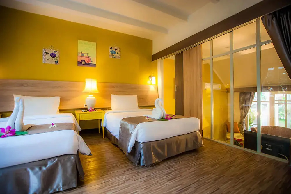 Family Suite бунгало с 3 комнатами в Natural Park Resort