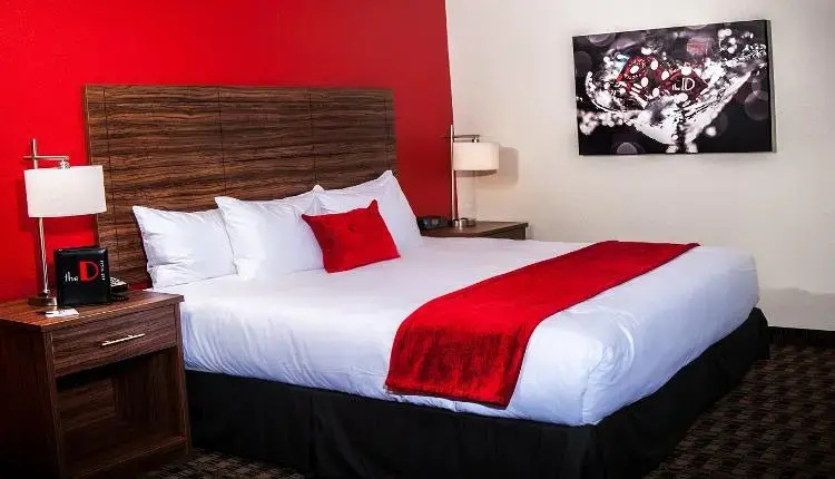 the D Casino Hotel Las Vegas - Chambres