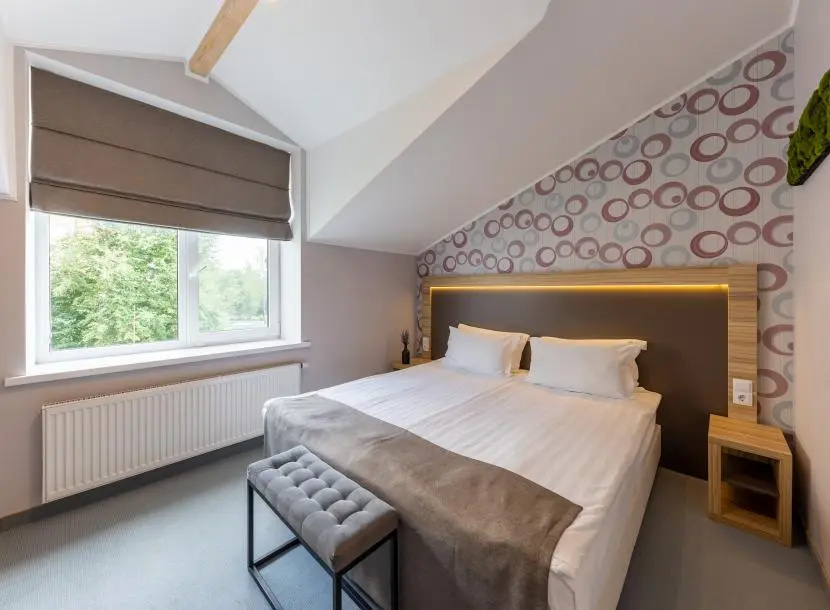 Hotel Barcelona Room Type - Standard Double room with courtyard view full double bed