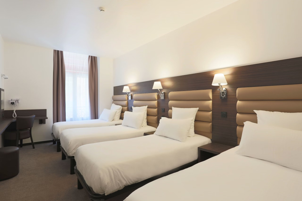 Hôtel & Appartements Monsigny - Chambres