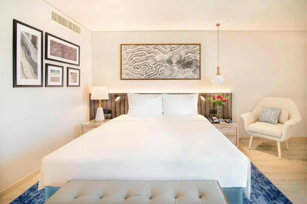 Premium Double room with city view (full double bed)