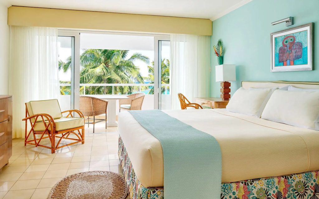 Deluxe Double room with garden view (full double bed)