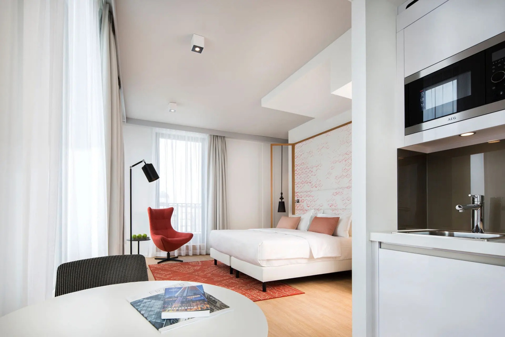1 Bedroom Deluxe Double Apartment (full double bed)