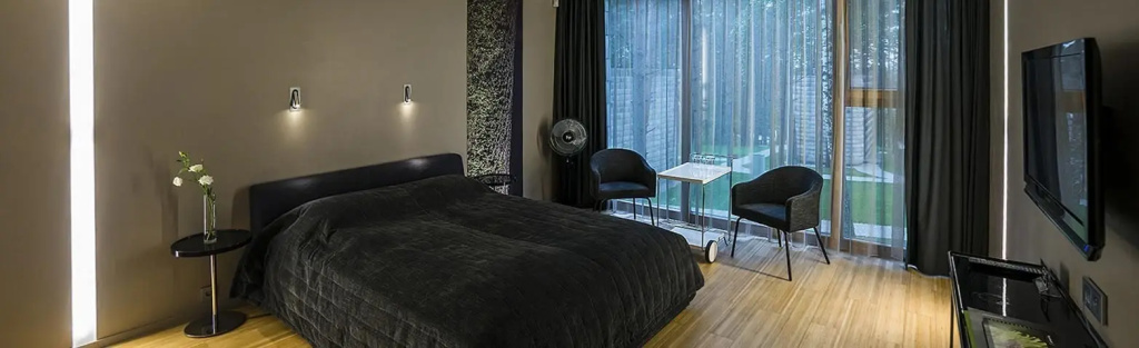 Terrace Double room with lake view (full double bed)