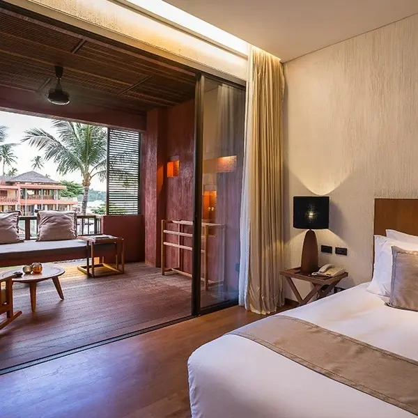 Двухместный номер Deluxe двуспальная кровать в Hansar Samui Resort & Spa