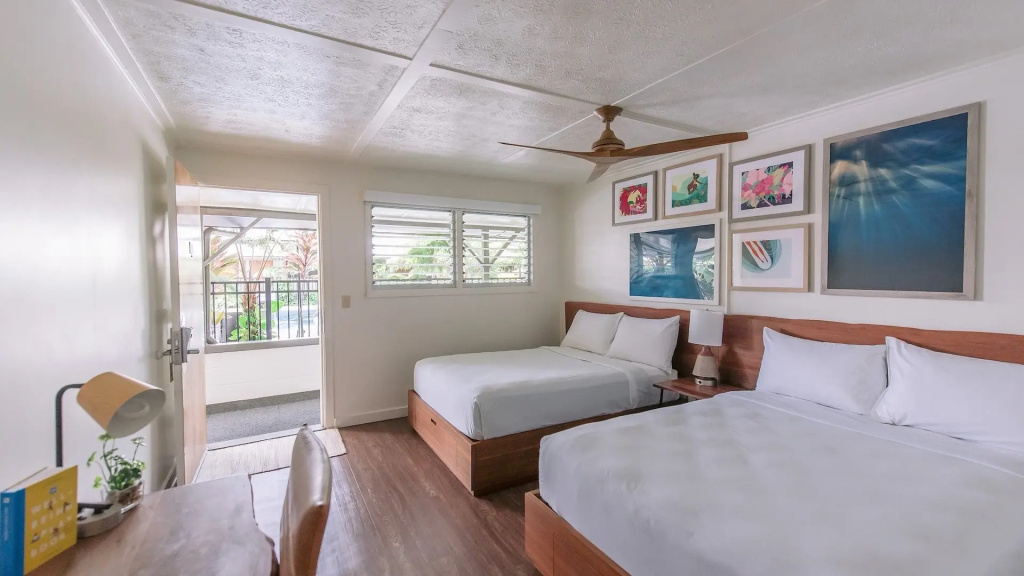 SCP Hilo Hotel - Chambres