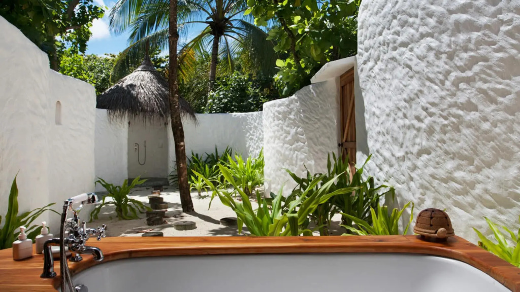 With Pool Crusoe в Soneva Fushi
