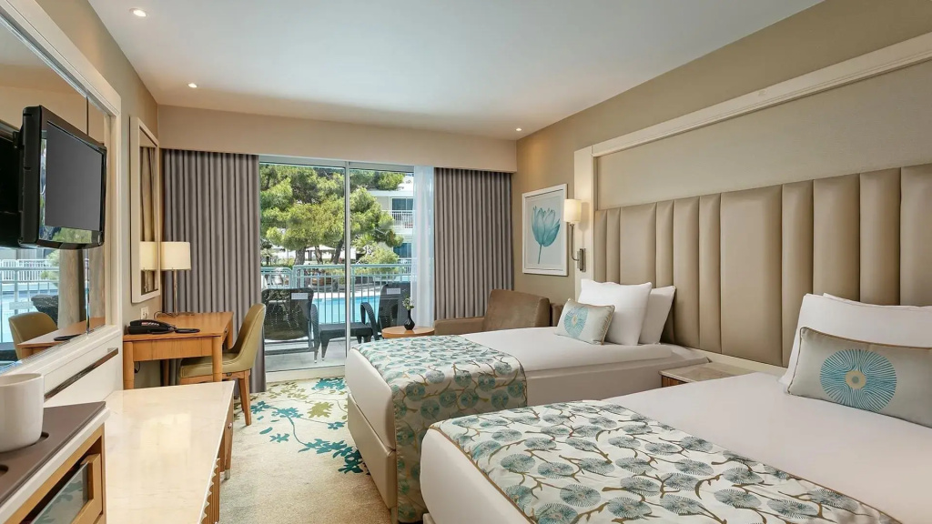 Standard Swim-up Annex Double room with balcony (twin beds)