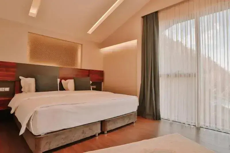 Roof with Jacuzzi Double Suite with sea view (full double bed)