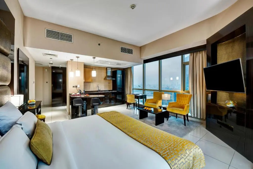 Superior Double room with Burj Khalifa view (full double bed)