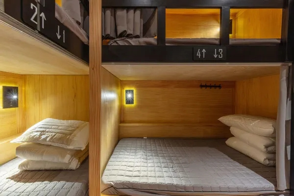 Bed in Guestroom (female dorm)