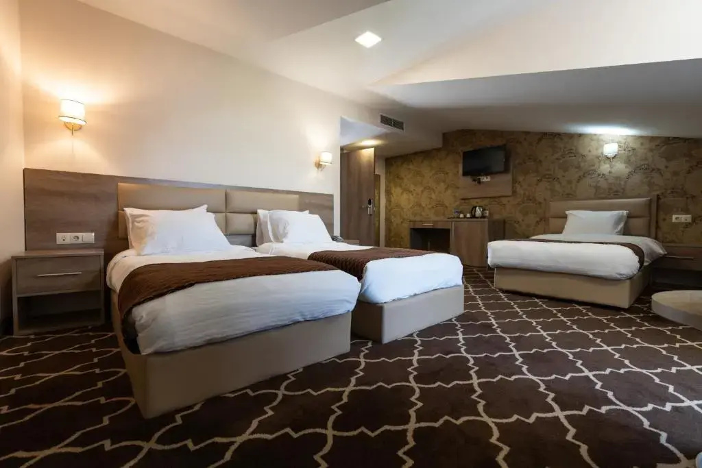 Family Triple room with balcony and with city view