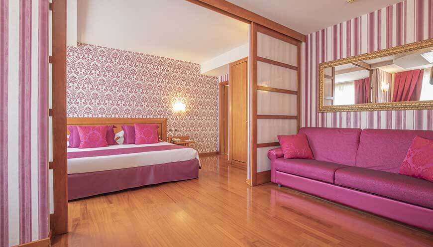 Двухместный полулюкс двуспальная кровать в Hotel Palace Verona