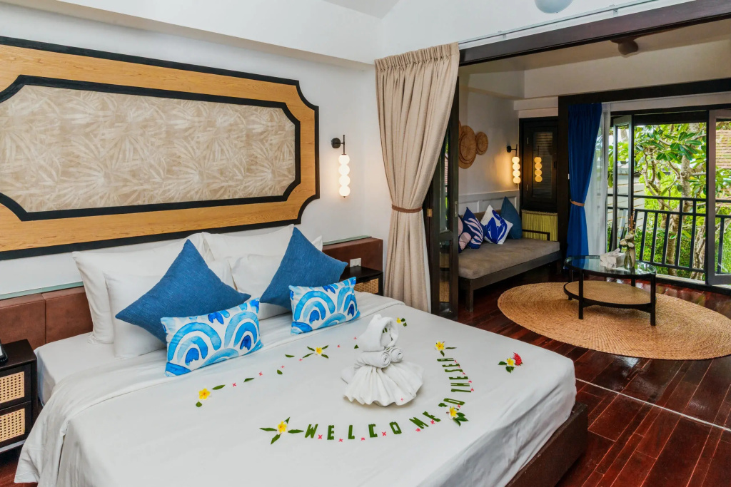 Presidential Double Villa beachfront (full double bed)