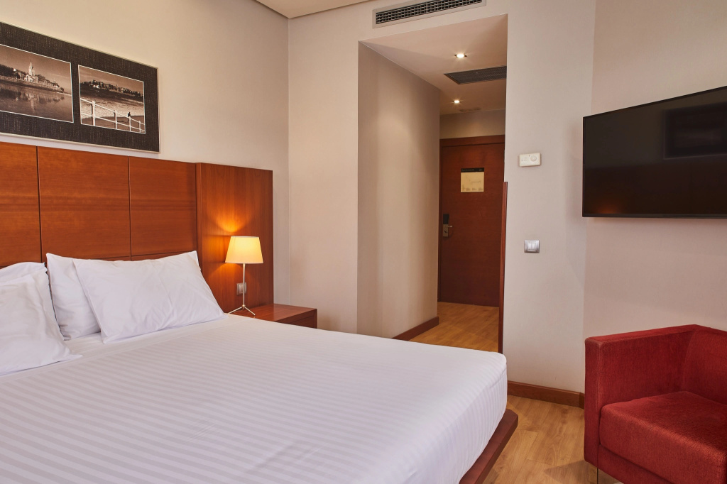 Hotel Silken Ciudad Gijon - Chambres
