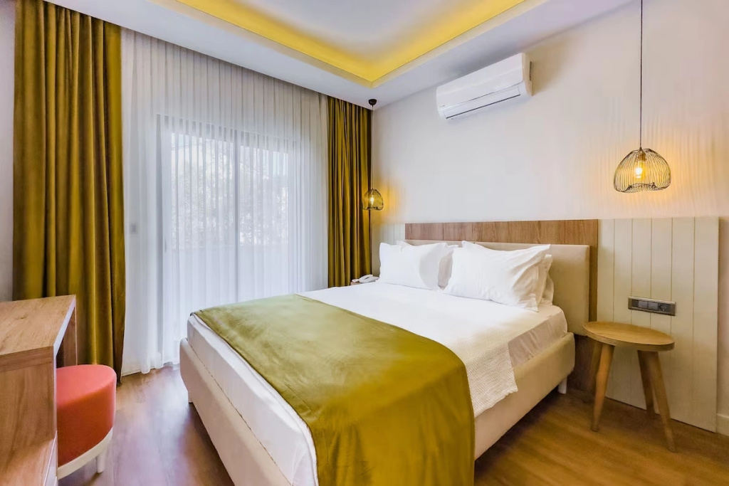 Deluxe Double room with city view (full double bed)
