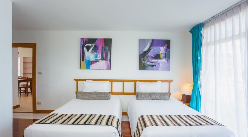 Residence c 1 комнатой с видом на океан в Waterfront Suites Phuket by Centara