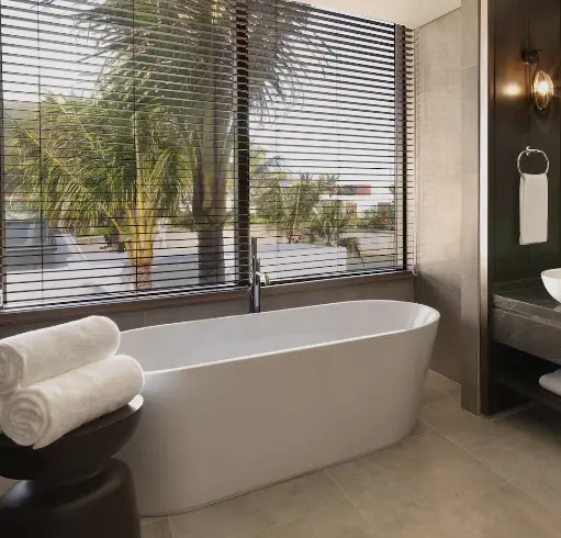 Двухместный номер Lagoon 2 отдельные кровати в Villa Le Corail, A Gran Melia Hotel