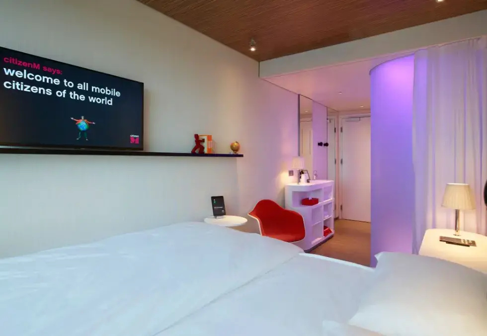 CitizenM Schiphol Airport - Chambres