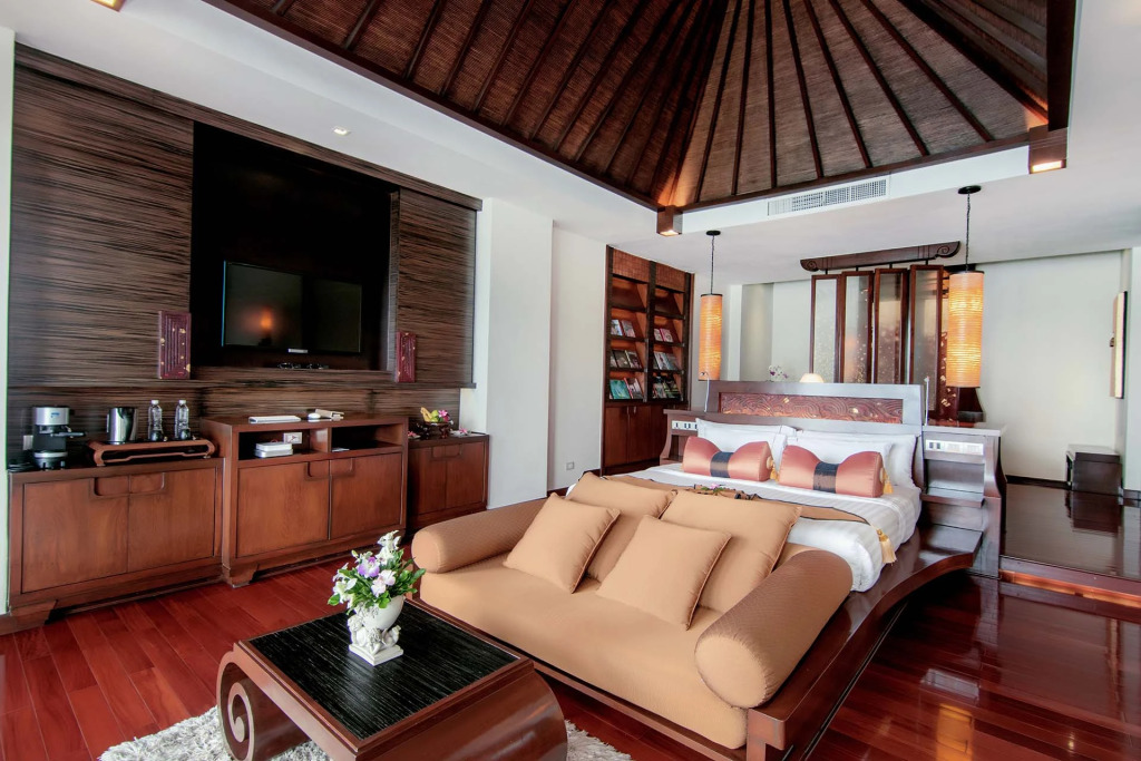 Двухместная вилла Grand двуспальная кровать в Marina Phuket Resort