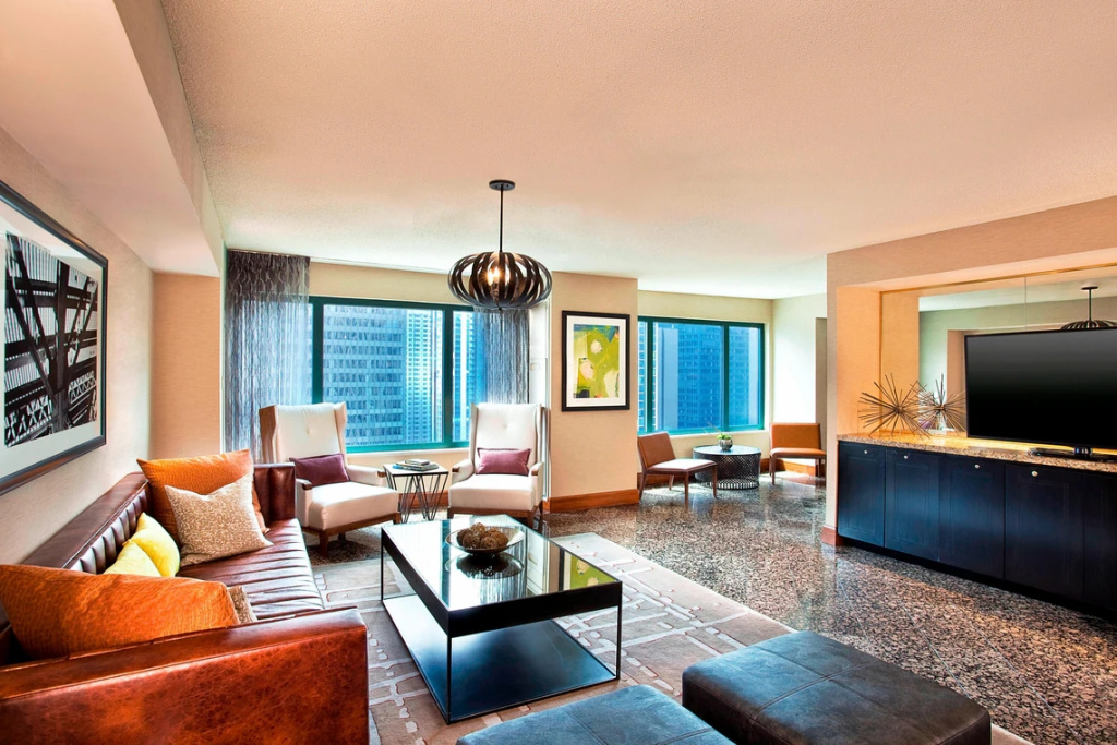 Sheraton Grand Chicago Riverwalk - Chambres
